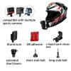 AGV K6 K6S Chin Mount Kits Adjustable Camera Mount Kit Customize Joint Base Compatible with Gopro Hreo Insta360 Srago DJI Etc. (Aluminum Alloy Base) view 2