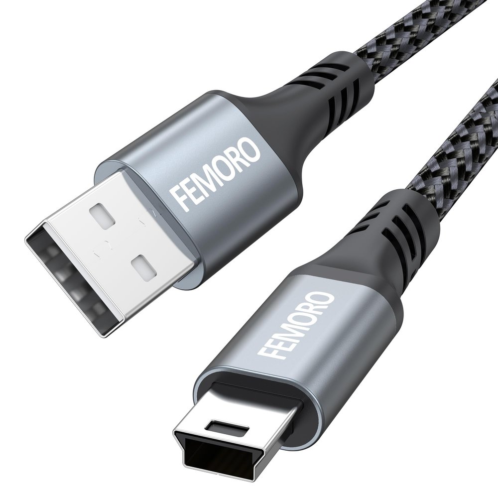 TI 84 Plus CE Charger Cable 3ft, Texas Instruments Calculator Charging Cord for TI-84 Plus CE Python, TI-Nspire CX II CAS, TI-89 Titanium Graphing Calculators, Braided Updated
