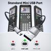 TI 84 Plus CE Charger Cable 3ft, Texas Instruments Calculator Charging Cord for TI-84 Plus CE Python, TI-Nspire CX II CAS, TI-89 Titanium Graphing Calculators, Braided Updated view 4
