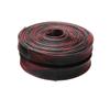 5M Black Red Braided PET Expandable Wire Loom, 2~25mm Braided Wire Sleeving Mesh, Cable Management for The Protection Wires(4mm) view 1