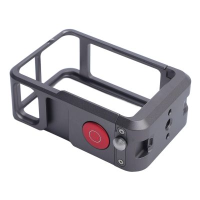 TYTOGE Camera Cage for Action 5 Pro for Action 4 3 Aluminum Alloy Protective Vlogging Camera Frame Cold Shoe Mount 1/4in Thread Hole for Mic LED Light