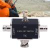 2 Position Coaxial with BNC Connector, 2 Way CB HAM Splitter, CB HAM Antenna Coaxial for 100W 1-30MHz HAM CB HF VHF UHF Radio Gold Plated view 4