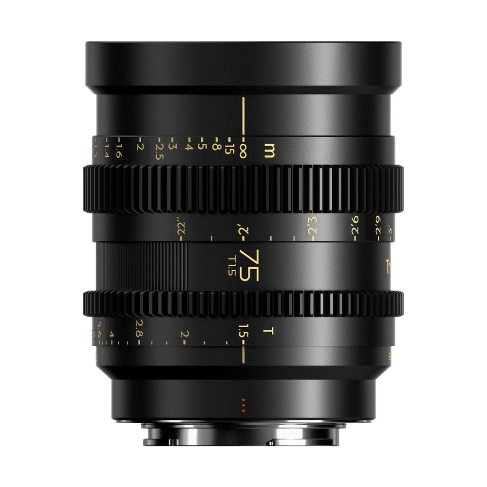 THYPOCH Simera-C 75 mm T1.5 FF Prime Cine Lens for Sony E-Mount - Black