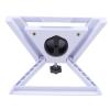 Serounder 2 in 1 Satellite Dish Adapter Mount, Mini Mount with 1/4 Inch Adapter for Car Roof, fit for 38.5mm Pipe view 1