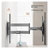 ZCERA SP2 TV Rocker arm Bracket Left and Right 90 Degree Rotation Angle 65-80 inches Super Long arm Telescopic Hanger view 4