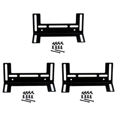 Tassteen 3pcs 120mm RAM Module Cooling Pump Radiator Support Drainage Reservoir Mount Bracket Holder Black