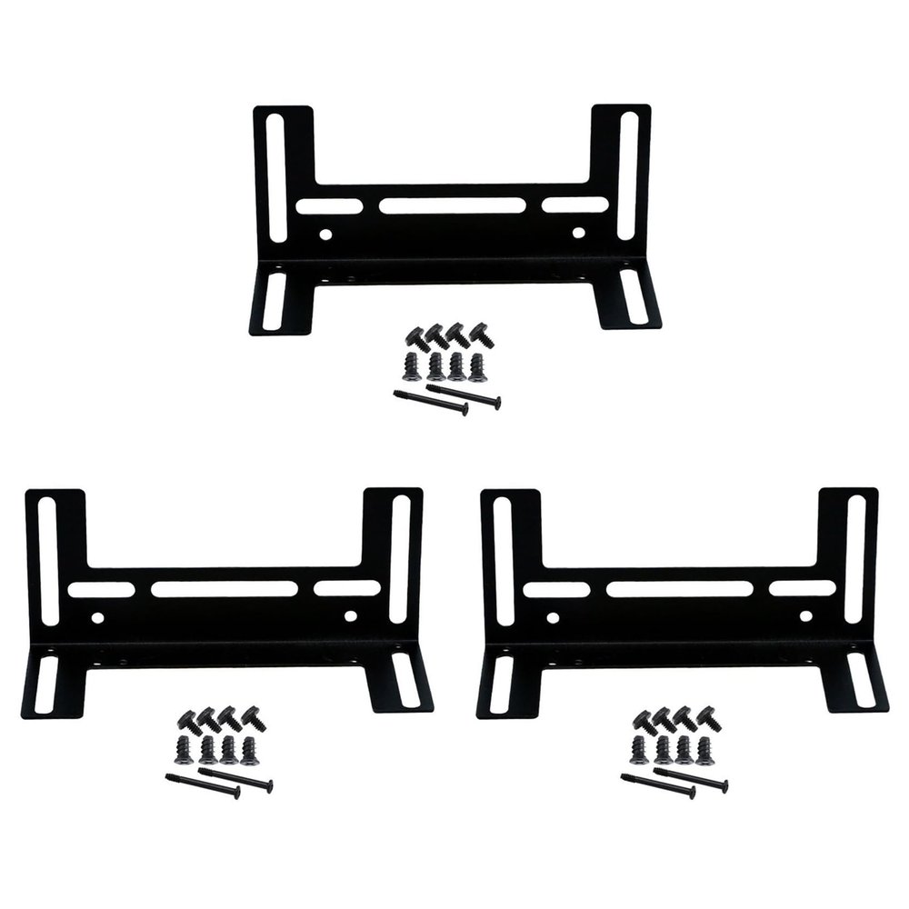 Tassteen 3pcs 120mm RAM Module Cooling Pump Radiator Support Drainage Reservoir Mount Bracket Holder Black