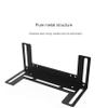 Tassteen 3pcs 120mm RAM Module Cooling Pump Radiator Support Drainage Reservoir Mount Bracket Holder Black view 4