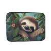 Cute Sloth Laptop Bag 12 inch Business Briefcase Gifts for Men Women Water Resistant Laptop Sleeve Carry On Laptop Case Shockproof Protective Computer Bag Notebook Case view 1