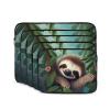 Cute Sloth Laptop Bag 12 inch Business Briefcase Gifts for Men Women Water Resistant Laptop Sleeve Carry On Laptop Case Shockproof Protective Computer Bag Notebook Case view 2