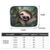 Cute Sloth Laptop Bag 12 inch Business Briefcase Gifts for Men Women Water Resistant Laptop Sleeve Carry On Laptop Case Shockproof Protective Computer Bag Notebook Case view 4