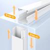 Delamu 157in Medium Cord Hider for 2-3 Wires & Additional Connector Kit view 4