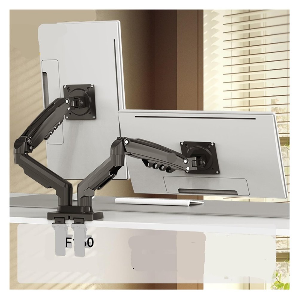 BEGWVDJTP Two-in-one Monitor Notebook Combination Stand Dual-Screen External Computer Stand Bracket Mechanical arm Stand(F160)