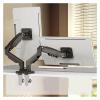 BEGWVDJTP Two-in-one Monitor Notebook Combination Stand Dual-Screen External Computer Stand Bracket Mechanical arm Stand(F160) view 1