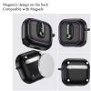 [3 in 1] SKPY Case Compatible with AirPods 4 with Active Noise Cancellation with Keychain, Shockproof Lock Design Case Compatible with Magsafe with Cleaning Kit for Men Women view 4