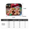 Gingerbread Man Candy Laptop Bag 15 inch Business Briefcase Gifts for Men Women Water Resistant Laptop Sleeve Carry On Laptop Case Shockproof Protective Computer Bag Notebook Case view 4