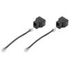 Tassteen 8PCS RJ11 Telephone Cable Splitter 15cm Cable 6P4C 2 Ports Telephone Cable Splitter Adapter view 3