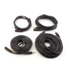 1.5/3/5/10M 3.5mm Stereo Male to Male Jack Male to Female Audio Aux Extension Cable Cord Compatible with The Computer MP3/MP4 L19(Male to Male,5m) view 4