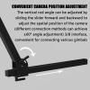 360 Rotating Camera Slider, Video Camera Rotating Platform Rig, Easy to Adjust The Camera Position, for Commercial Video, Food Shooting, Product Photography view 2
