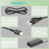 100W USB-C Slim Charger Compatible with Lenovo ThinkBook 16 G6 IRL 21KH Laptop Power Supply Adapter Cord,Fast Charger view 3