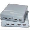 4Ch HDMI Fiber Extender 1080P 60Hz HDMI Optical Transceiver HD Video Converter Single Mode 20km LC view 1
