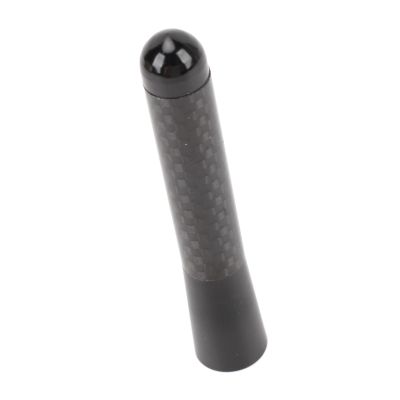 3 Inch Car Antenna Carbon Fiber Aluminum with Copper Coil Short Car Radio Antenna Rod for Trucks