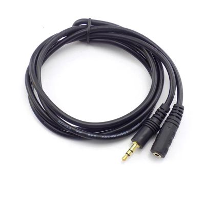 1.5/3/5/10M 3.5mm Stereo Male to Male Jack Male to Female Audio Aux Extension Cable Cord Compatible with The Computer MP3/MP4 L19(Male to Female,10m)