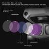 4 Pcs Drone Camera Lens Filter Set, CPL ND8 ND16 ND32, Aluminum Alloy Frame, Optical Glass, for AIR 2S, with Magnetic Storage Box, Reduce Light Input, Eliminate Reflections view 3