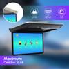 Car 11.6 Inch Overhead Monitor Screen Display LED Vehicle Flip Down Roof Mount Console HDMI TV Player Control Panel NO DVDBlack-B view 4