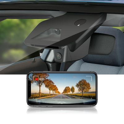 Fitcamx 4K Dash Cam Suitable for RAM 1500 2025 2026 RHO (HD2-D4120), Integrated OEM Look, UHD 2160P Video, Built-in WiFi & APP, Loop Recording, Collision Sensor, Night Vision, Plug & Play, 64GB Card