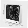 Cabilock 1pc Usb Desk Fan Mini Quiet Fan for Home Office Usb Powered Desktop Cooling Device for Use Compact Stylish Design view 2