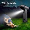 Compressed Air Duster, 160000RPM Electric Dry Blower, 3 Gear Adjustable Reusable Air Blower Turbo Fan for Computer, Keyboard, PC, Car, Home, Outdoors, Leaf Blower for Patio view 2