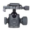 Low Profile Ball Head, Professional Heavy Duty Tripod Head with 360 Rotation in Aluminum Alloy and Dual Panoramic Cushioning, Horizontal Fit view 1