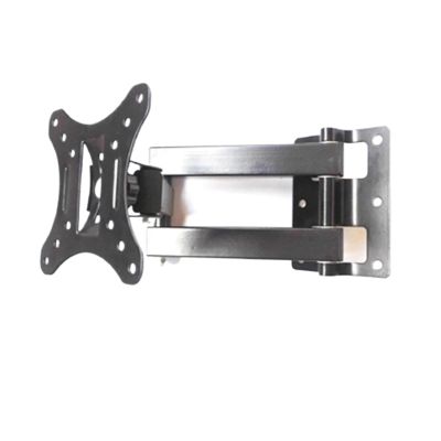 ADPVRLUQ D-Mount LCD-123 25kg 14"-30" 27" 2 Arm Folding Retractable Steel LCD Plasma TV Stand VESA 75x75 100x100 LCD Wall Mount Bracket