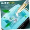 Ciieeo 1set Usb Desktop Cooling Fan Circulator Misting Function Low-noise for Office Home Travel Mini Fan for Desk Usb Rechargeable view 2