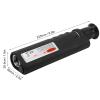 400x Handheld Fiber Optic Microscope Inspection Tool Microscope Fiber Optic Tools Lighted Pocket Microscope LED Light Coaxial Illumination 2.5mm FC SC ST and 1.25mm LC Adapter (200X Adapter 1.25mm) view 2