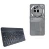 BoxWave Keyboard Compatible with Nothing Phone (3a) Pro - SlimKeys Bluetooth Keyboard, Portable Thin with Chiclet-Style Keys - Jet Black view 1