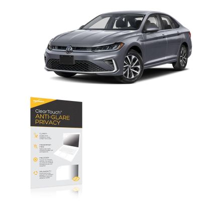 BoxWave Screen Protector Compatible with Volkswagen 2025 Jetta Infotainment Display (8 in) - ClearTouch Anti-Glare Privacy (2-Pack), Privacy Screen Protector Flexible Film Anti-Glare