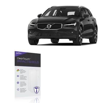 BoxWave Screen Protector Compatible with Volvo 2025 V60 Cross Country Infotainment Display (9 in) - ClearTouch ImpactShield (2-Pack), Impenetrable Screen Protector Flexible Film