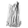 100Pcs Cable Tie Stainless Steel Hose Zip Tie Self Locking Set Kit for Wire Line Type A Safer Locking Cable TieSelf Locking Zip TieSelf Locking Cable TieStainless Steel (A) view 3