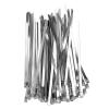100Pcs Cable Tie Stainless Steel Hose Zip Tie Self Locking Set Kit for Wire Line Type A Safer Locking Cable TieSelf Locking Zip TieSelf Locking Cable TieStainless Steel (A) view 4