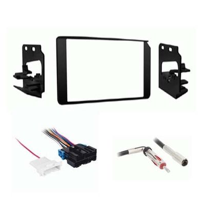 Double DIN Car Stereo Installation Kit Compatable with Yukon Denali 1999 and 2000 with Factory Amplified Models