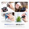 Upgraded Black Transparent+ Regular Black Soft Tip Silicone Camera Dust Blower Lens Air Blower view 2
