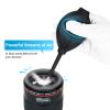 Upgraded Black Transparent+ Regular Black Soft Tip Silicone Camera Dust Blower Lens Air Blower view 3