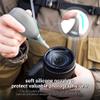 Upgraded Black Transparent+ Regular Black Soft Tip Silicone Camera Dust Blower Lens Air Blower view 4