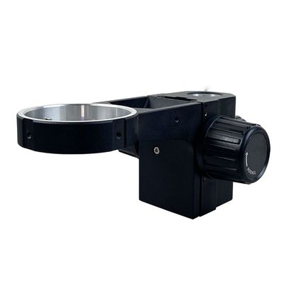 Lab Microscope Accessories 76mm Diameter Adjustable Zoom Stere Microscopes Focusing Holder Focusing(25mm-Black)