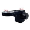 Lab Microscope Accessories 76mm Diameter Adjustable Zoom Stere Microscopes Focusing Holder Focusing(25mm-Black) view 2