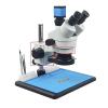 Lab Microscope Accessories 76mm Diameter Adjustable Zoom Stere Microscopes Focusing Holder Focusing(25mm-Black) view 3