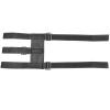 DBEIXIWEI Speaker Mount Strap Strong Hook & Loop Fastener Non-Slip Speaker Mount Adjustable Strap for Bike Bars Boat Railing view 1