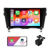 2+32G Android 13 Double Din Car Radio Stereo for Nissan Rogue X-Trail Qashqai 2014-2018 with 10.1" Touchscreen Radio Built-in Wireless Carplay/Android Auto/GPS/Bluetooth/FM/AUX-in/SWC/Camera view 1